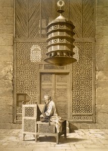 Ein Imam liest den Koran in der Moschee des Sultans, Marokko, 1817